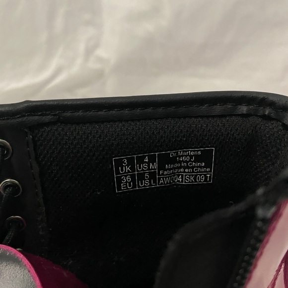Pink DR. martens - Picture 2 of 3
